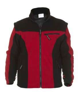 04026014 Hydrowear Polar Fleece Keulen Red/Black